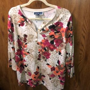 Karen Scott fall top xl
